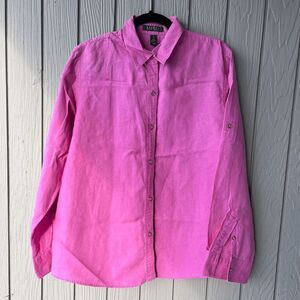Lauren Ralph Lauren Pink Button-Down Shirt